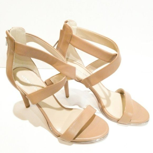 Kenneth Cole Brooke Cross High Heel Sandals-8.5 - Picture 8 of 9